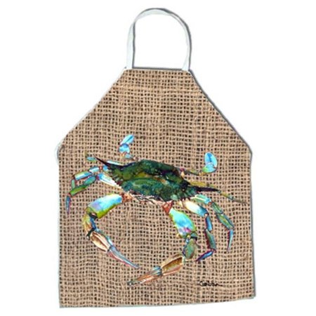 CAROLINES TREASURES Carolines Treasures 8731APRON Crab Apron - 27 x 31 in. 8731APRON